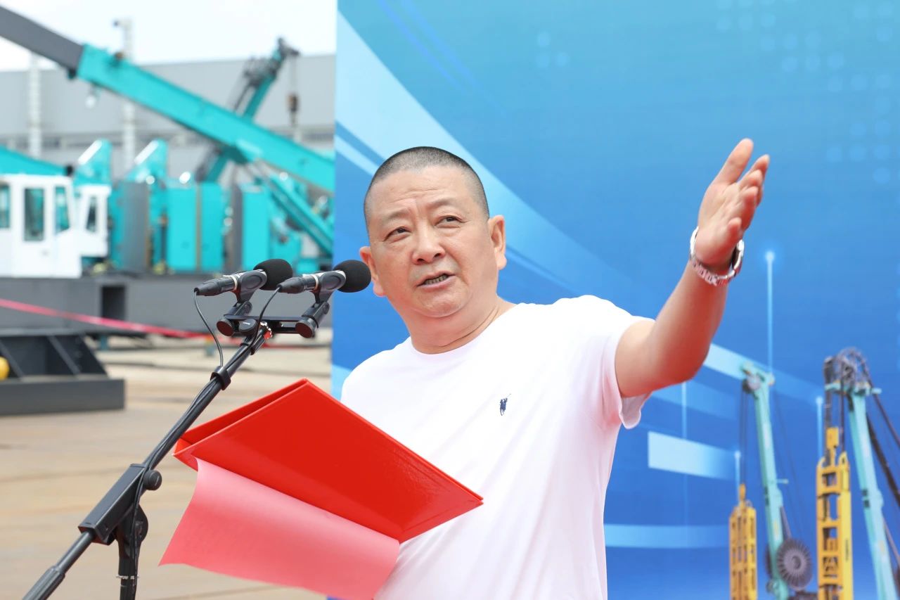 “破紀錄王者”再出征！山河智能SWDM800旋挖鉆機成功交機